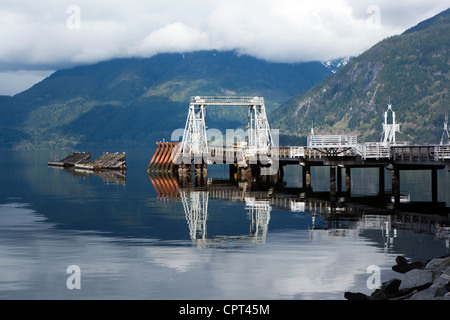 Le Parc Provincial Porteau Cove - Howe Sound - Sea to Sky Highway, près de Vancouver, Colombie-Britannique, Canada Banque D'Images