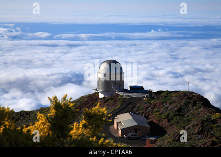 Nordic Optical Telescope (NON) , Roque de los Muchachos Observatory, La Palma, Canary Islands, Spain Banque D'Images