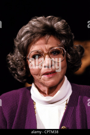 Lorentz, Lore, 12.9.1925 -22.2.1994, artiste allemand de cabaret, portrait, 1989, Banque D'Images