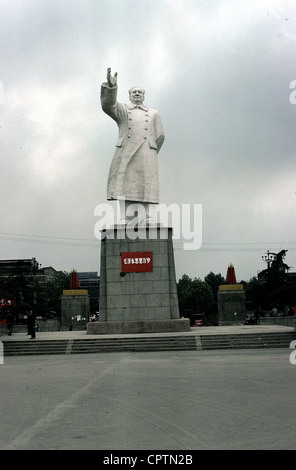 Mao Zedong, 26.12.1893 - 9.9.1976, politicien chinois, monument à Beijing, Chine, Banque D'Images