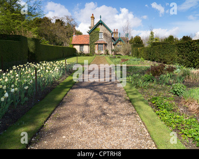 Garden Cottage à Polesden Lacey, Surrey 2 Banque D'Images