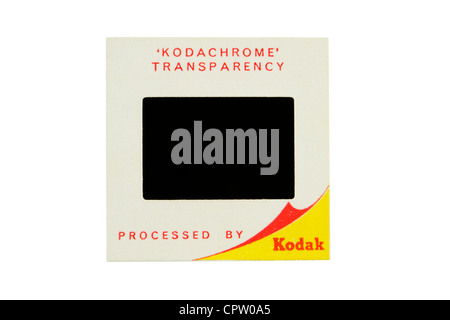 Kodachrome Kodak 35mm montage sur la transparence Banque D'Images