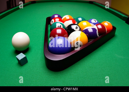 Billard ! RM concept jeu Banque D'Images