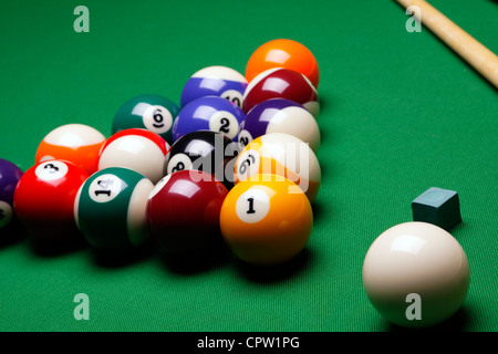 Billard ! RM concept jeu Banque D'Images