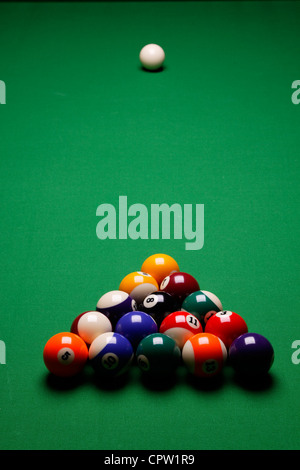 Billard ! RM concept jeu Banque D'Images