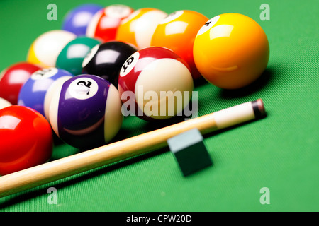 Billard ! Concept de jeu RF Banque D'Images