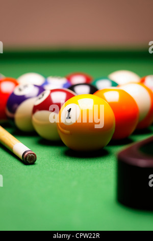 Billard ! Concept de jeu RF Banque D'Images