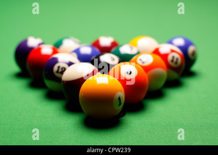 Billard ! RM concept jeu Banque D'Images
