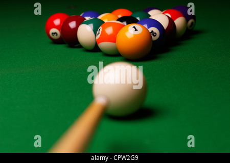 Billard ! RM concept jeu Banque D'Images
