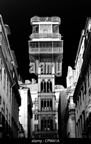 Tour d'observation, Lisbonne, Portugal Banque D'Images