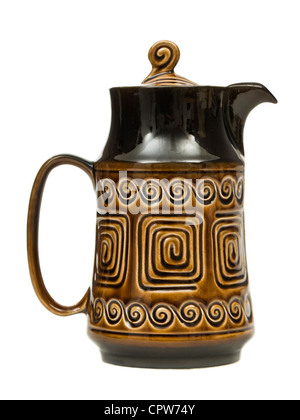 Vintage coffee pot Poterie Sylvac (modèle no 4037) Banque D'Images