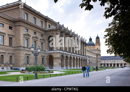 Brunnenhof Brunnenhof, Résidence Residenz, dans le vieux Munich, Bavière, Allemagne Banque D'Images