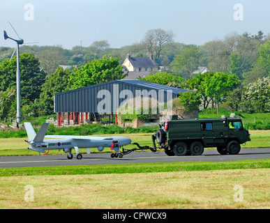 Le dernier quart, les aéronefs à joindre les rangs de l'armée britannique a effectué son premier vol dans le Royaume-uni2010 Banque D'Images