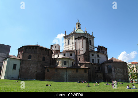 Différents avis de Milan, Italie Banque D'Images