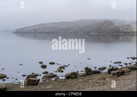 Le Loch Lomond en hiver, Ecosse, Royaume-Uni Banque D'Images