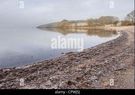 Le Loch Lomond en hiver, Ecosse, Royaume-Uni Banque D'Images