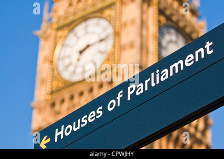 Palais de Westminster Banque D'Images