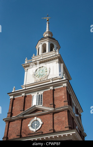 L'Independence Hall, Philadelphie, Pennsylvanie, USA Banque D'Images