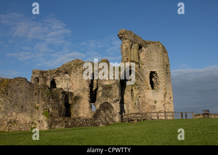 Denbigh Castle dans la ville de Denbigh, Dinbych, dans le nord du Pays de Galles Banque D'Images