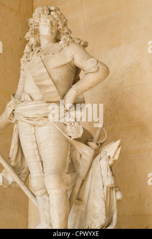 François Henri de Montmorency, duc de Piney, appelé le Luxembourg, Palais de Versailles, France Banque D'Images