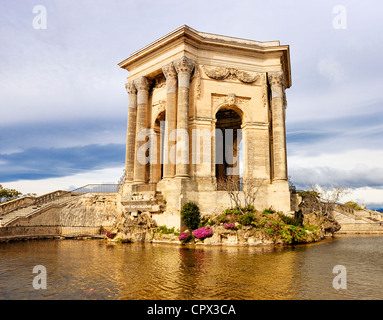 Arc de Triomphe, dans le jardin du Peyrou, Montpellier, France Banque D'Images