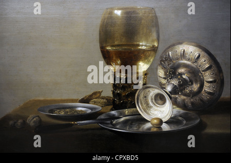 Pieter Claesz (ch. 1597-1660). Still Life, ch. 1635. Banque D'Images