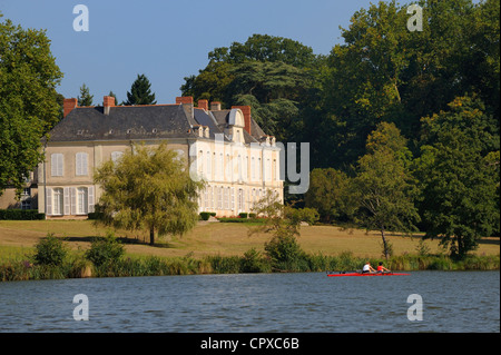 France Loire Atlantique La Chapelle Sur Erdre Pres De Nantes Chateau De La Poterie Sur Erdre Banques Photo Stock Alamy