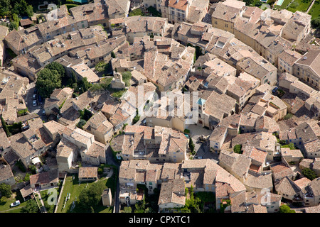 France Vaucluse Luberon village de Lourmarin étiqueté Les Plus Beaux Villages de France Les Plus Beaux Villages de France Banque D'Images