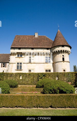 France, dordogne, Périgord Noir, vallée de la vézère, Thonac, Château de Losse Banque D'Images