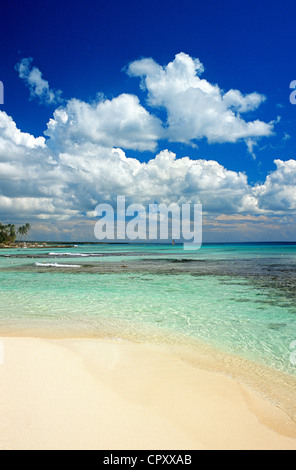 La province de La Altagracia, République dominicaine, Bayahibe, la plage Banque D'Images