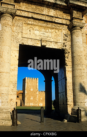 République dominicaine, District fédéral, province, Santo Domingo, inscrite au Patrimoine Mondial de l'UNESCO, la forteresse Ozama Banque D'Images