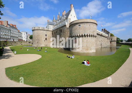 France, Loire Atlantique, Nantes, Château des Ducs de Bretagne Banque D'Images