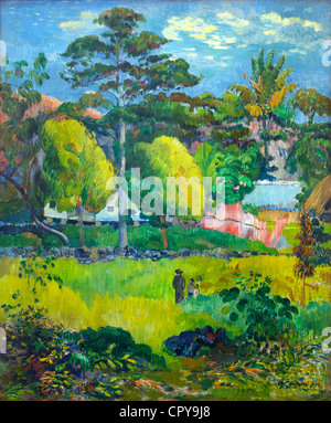 Paysage, Paysage, par Paul Gauguin, 1901, Musée de l'Orangerie, Paris, France, Europe Banque D'Images