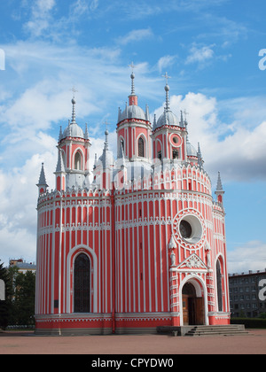 Église de Cesme à Saint-Pétersbourg, Russie Banque D'Images