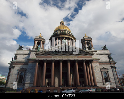 La Cathédrale Saint Isaac à Saint-Pétersbourg, Russie Banque D'Images