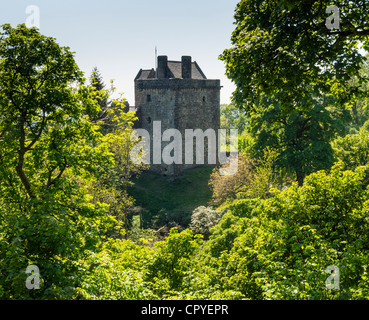 Castle Campbell, Dollar, Clackmannanshire, en Écosse. Banque D'Images