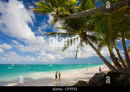 République dominicaine, Province de La Altagracia, Punta Cana, Playa Bavaro Banque D'Images