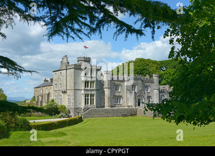 Leighton Hall, Yealand Conyers, Lancashire, Angleterre, Royaume-Uni, Europe. Banque D'Images