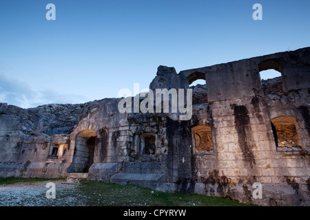 Forteresse forte Cherle, Folgaria, province du Trentin, Italie, Europe Banque D'Images