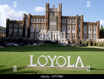 Etats-unis, Louisiane, Nouvelle Orléans, l'Université Loyola Banque D'Images