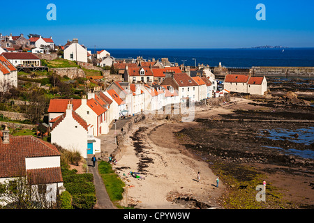 Le village de Pittenweem Neuk dans l'Est de Fife, en Écosse. Banque D'Images