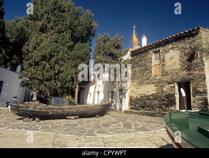 Espagne, Catalogne, Costa Brava, Port Lligat, Salvador Dali's home Banque D'Images