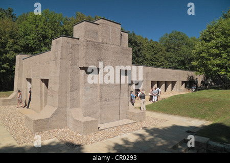 La Tranchée des Baïonnettes Mémorial commémore une action le 23 juin 1916 près de Verdun, Meuse, France. Banque D'Images