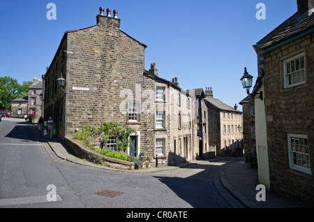 Lancaster Castle Hill Conservation bâtiments classés Banque D'Images