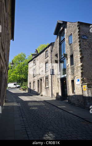 Un ancien entrepôt de Castle Hill bureaux maintenant Lancaster Banque D'Images