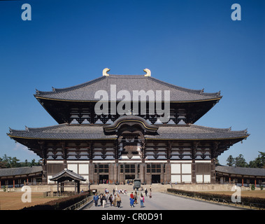 Le Japon. Temple Todaiji. Banque D'Images