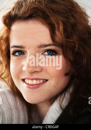 Smiling girl, portrait Banque D'Images