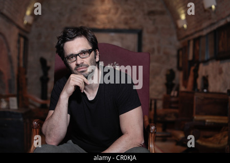 Journaliste indépendant et écrivain allemand Nicol Ljubić avec origine croate. Banque D'Images