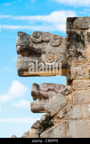 Le Mexique, du Yucatan, Chichen Itza, les ruines mayas Banque D'Images