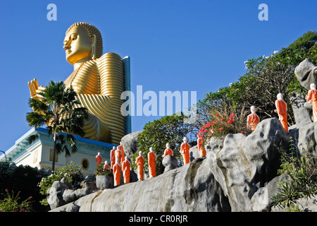 Temple d'or, Dambulla, Sri Lanka Banque D'Images